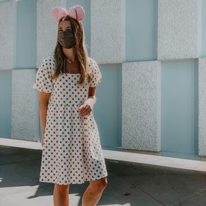 LAST CALL Entro Polka Dot Dress